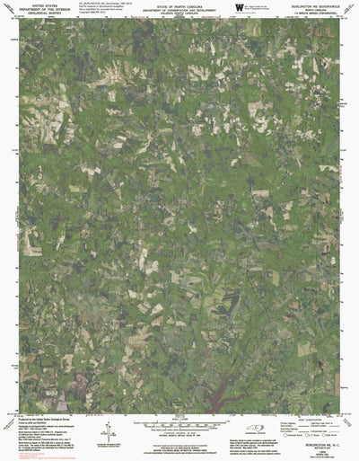 NC-BURLINGTON NE: GeoChange 1967-2012 Preview 1