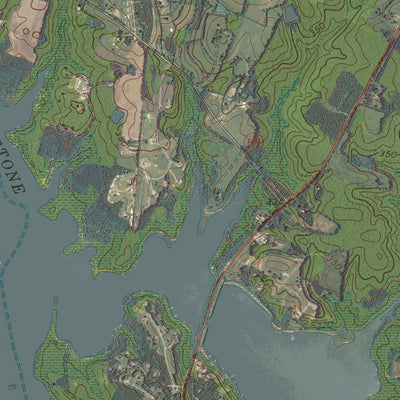 VA-CLARKSVILLE NORTH: GeoChange 1967-2012 Preview 2