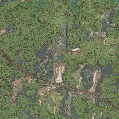VA-CLARKSVILLE NORTH: GeoChange 1967-2012 Preview 3