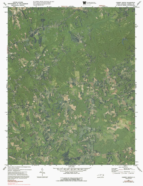 NC-CHERRY GROVE: GeoChange 1971-2012 Preview 1