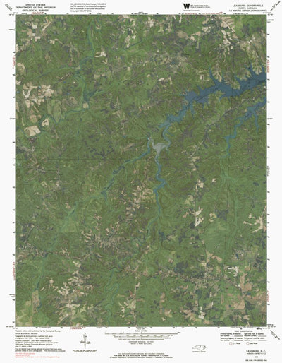 NC-LEASBURG: GeoChange 1964-2012 Preview 1