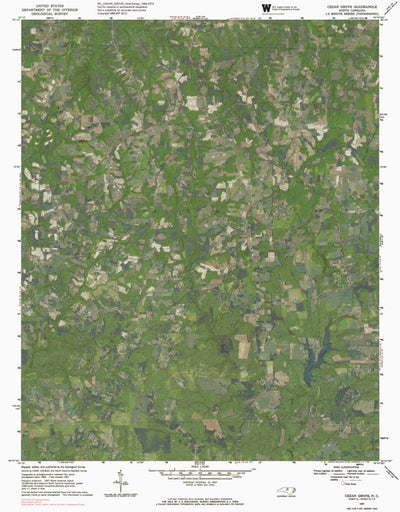 NC-CEDAR GROVE: GeoChange 1964-2012 Preview 1