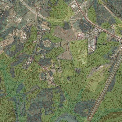 VA-NC-CLARKSVILLE SOUTH: GeoChange 1967-2012 Preview 3