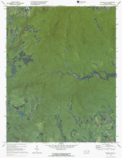 NC-ROARING GAP: GeoChange 1966-2012 Preview 1