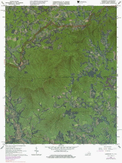 VA-NC-LAMBSBURG: GeoChange 1963-2012 Preview 1