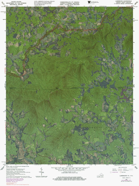 VA-NC-LAMBSBURG: GeoChange 1963-2012 Preview 1