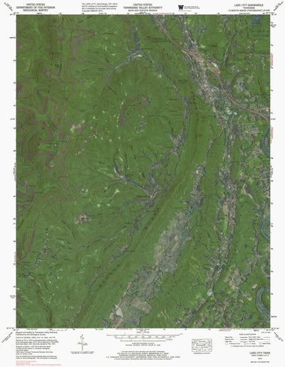 TN-LAKE CITY: GeoChange 1971-2012 Preview 1