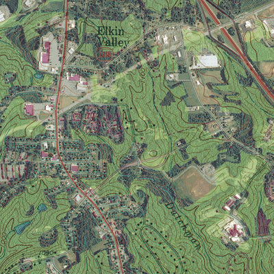 NC-ELKIN NORTH: GeoChange 1967-2012 Preview 3