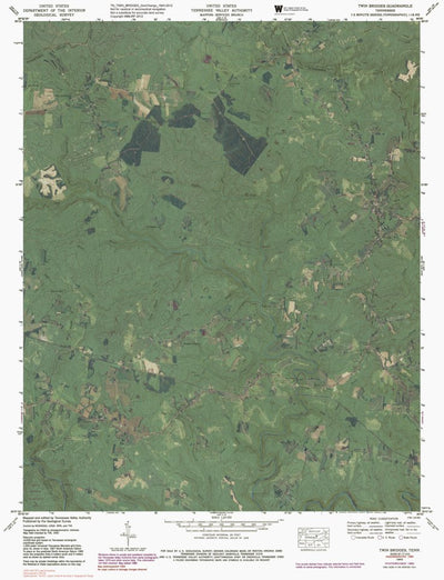 TN-TWIN BRIDGES: GeoChange 1943-2012 Preview 1