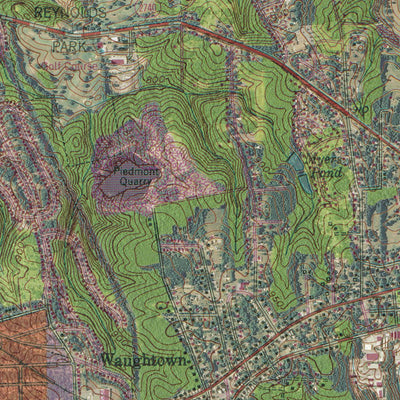 NC-WINSTON-SALEM EAST: GeoChange 1948-2012 Preview 3