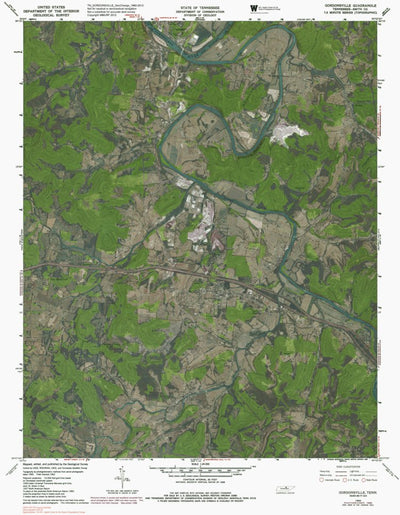 TN-GORDONSVILLE: GeoChange 1960-2012 Preview 1