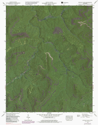 TN-DUNCAN FLATS: GeoChange 1940-2012 Preview 1