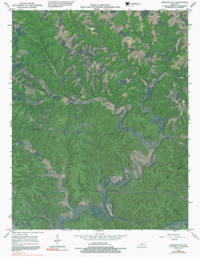 KY-AMANDAVILLE: GeoChange 1951-2012 Preview 1
