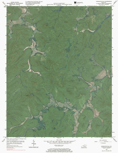 KY-PARMLEYSVILLE: GeoChange 1951-2012 Preview 1
