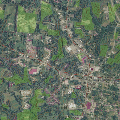 TN-JAMESTOWN: GeoChange 1951-2012 Preview 2