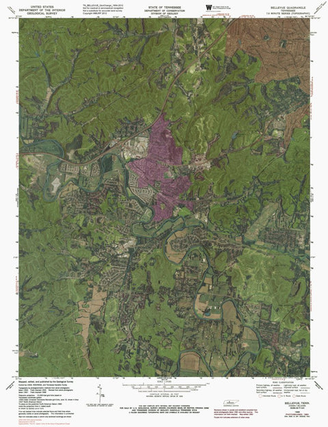 TN-BELLEVUE: GeoChange 1954-2012 Preview 1