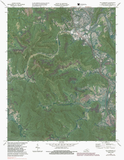 KY-WILLIAMSBURG: GeoChange 1951-2012 Preview 1