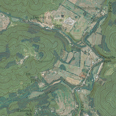 KY-POWERSBURG: GeoChange 1951-2012 Preview 3