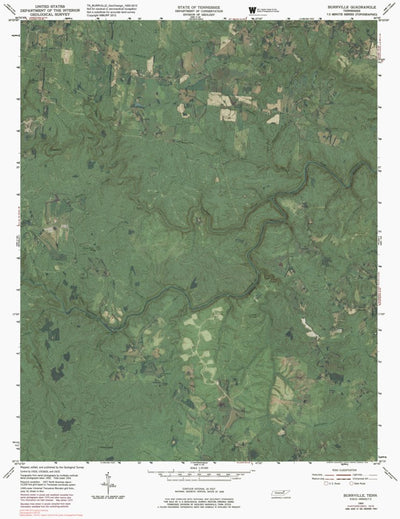 TN-BURRVILLE: GeoChange 1950-2012 Preview 1