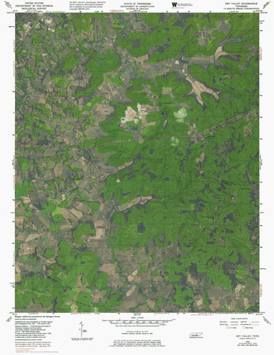 TN-DRY VALLEY: GeoChange 1954-2012 Preview 1