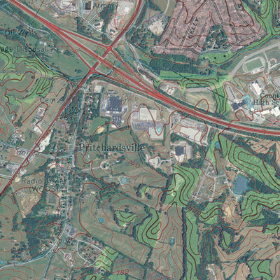 KY-GLASGOW SOUTH: GeoChange 1951-2012 Preview 3