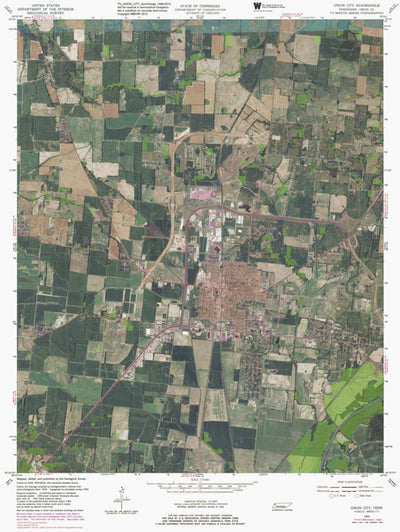 TN-UNION CITY: GeoChange 1949-2012 Preview 1
