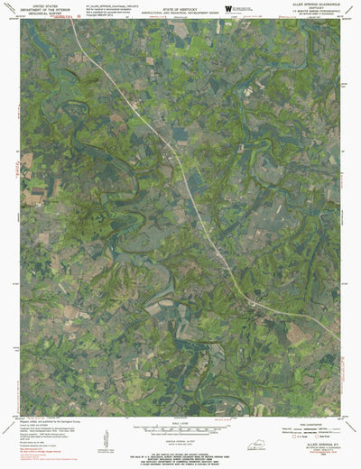 KY-ALLEN SPRINGS: GeoChange 1953-2012 Preview 1