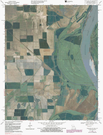 MO-KY-WICKLIFFE SW: GeoChange 1967-2012 Preview 1