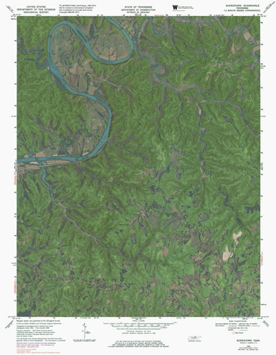 TN-BURRISTOWN: GeoChange 1963-2012 Preview 1