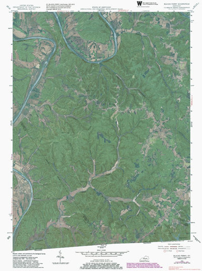 KY-BLACKS FERRY: GeoChange 1951-2012 Preview 1