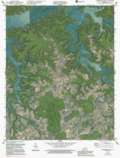 KY-CUMBERLAND CITY: GeoChange 1951-2012 Preview 1