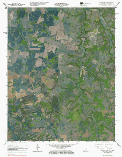 KY-TN-HICKORY FLAT: GeoChange 1953-2012 Preview 1