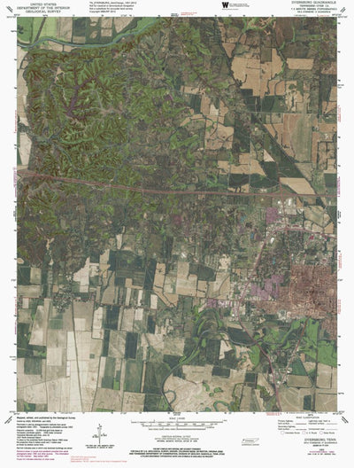 TN-DYERSBURG: GeoChange 1951-2012 Preview 1