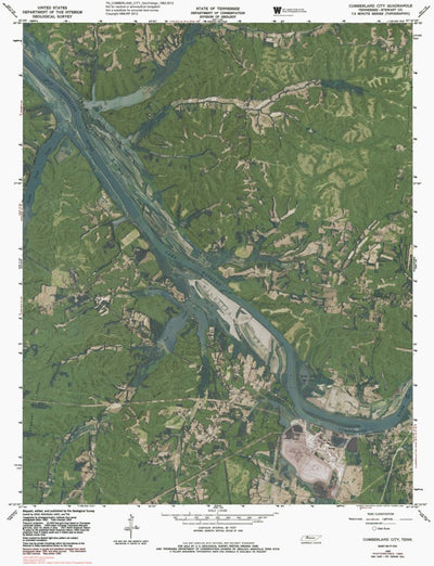 TN-CUMBERLAND CITY: GeoChange 1962-2012 Preview 1