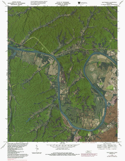 TN-SCOTTSBORO: GeoChange 1954-2012 Preview 1