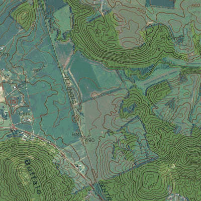 KY-GRACEY: GeoChange 1953-2012 Preview 2