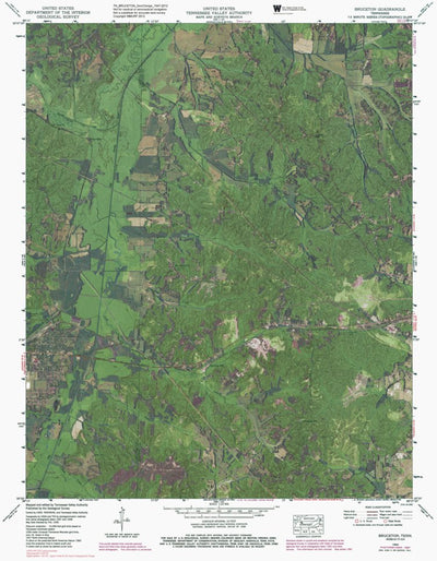 TN-BRUCETON: GeoChange 1947-2012 Preview 1