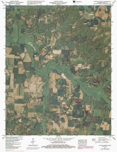 TN-COTTAGE GROVE: GeoChange 1948-2012 Preview 1