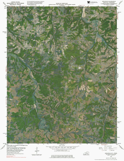 KY-TN-ADOLPHUS: GeoChange 1953-2012 Preview 1