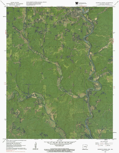 AR-MO-MAMMOTH SPRING: GeoChange 1959-2013 Preview 1