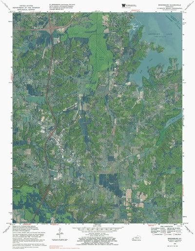 KY-BRIENSBURG: GeoChange 1937-2012 Preview 1