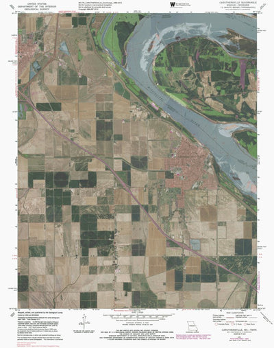 MO-TN-CARUTHERSVILLE: GeoChange 1969-2012 Preview 1