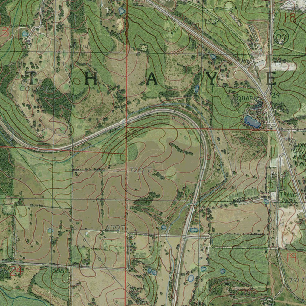 Thayer Indianamap MO-THAYER: GeoChange 1981-2014 Map by Western Michigan University ...