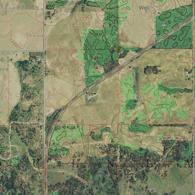 OK-FAIRVIEW SE: GeoChange 1968-2013 Preview 2