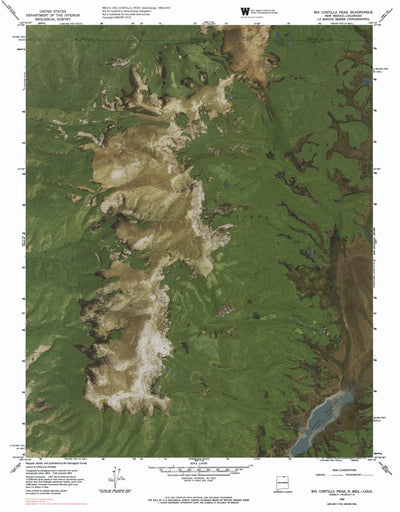 NM-CO-BIG COSTILLA PEAK: GeoChange 1962-2014 Preview 1