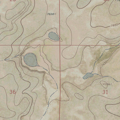 NM-CO-LA SEGITA PEAKS NE: GeoChange 1962-2014 Preview 3