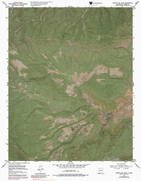 NM-ARROYO DEL AGUA: GeoChange 1951-2014 Preview 1