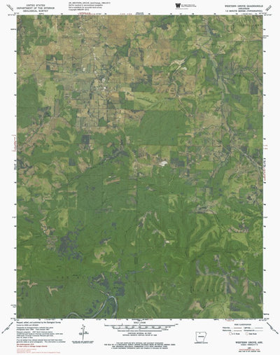 AR-WESTERN GROVE: GeoChange 1964-2013 Preview 1