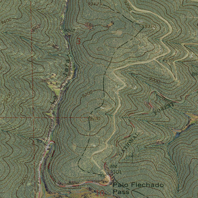 NM-PALO FLECHADO PASS: GeoChange 1964-2014 Preview 3