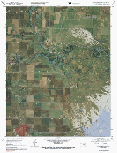 OK-CHEROKEE NORTH: GeoChange 1965-2013 Preview 1